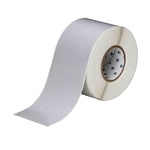 Brady THT-107-413 etiqueta de poliéster plata mate 101,60 mm x 91,44 m | BRATHT-107-413
