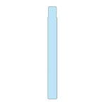 Zebra 10012717-3K adhesivas azules 25x254mm | ZEB10012717-3K