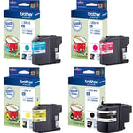 Brother Pack LC-22U cartuchos 4 colores (BK/C/M/Y) | BRB-LC22U