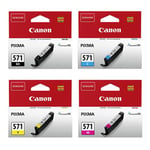 Canon CLI-571 multipack 4 colores (BK/C/M/Y) | CANB-CLI571