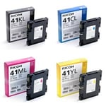 Ricoh GC-41L Pack cartuchos (4 colores) | RICB-GC41L