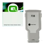 Q-Nomic 728 (F9J68A) cartucho de tinta negro mate XL | QN728MBK