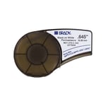 Brady M21-375-C-342 cinta termorretráctil negro sobre blanco 16,38 mm x 2,10 m | BRAM21-375-C-342