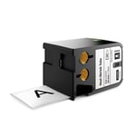 Dymo XTL 1868812 cinta termoretráctil negro sobre blanco 54mm | DYM1868812