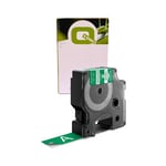 Q-Nomic 1805420 IND Rhino cinta vinilo blanco sobre verde 19 mm | QN1805420