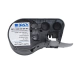 Brady MC1-1000-595-BK-WT cinta de vinilo blanco sobre negro 25,4 mm x 7,62 m | BRAMC1-1000-595-BK-WT