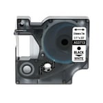 Q-Nomic 53713 (S0720930) cinta plástica negro sobre blanco 24mm | QNS0720930