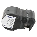Brady M5-129-461 etiquetas de poliéster laminado negro sobre blanco/transparente 38,1 mm x 57,15 mm x 31,75 mm | BRAM5-129-461