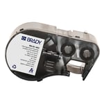 Brady M4-61-483 etiquetas de poliéster negro sobre blanco 12,7 mm x 50,8 mm | BRAM4-61-483