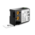 Dymo XTL 1868811 cinta termoretráctil negro sobre blanco 19mm | DYM1868811