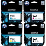 HP 963 Pack 4 cartuchos de tinta (BK/C/M/Y) | HPB-963