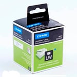 Dymo S0722370 etiquetas de dirección negro sobre blanco 28x89mm | DYMS0722370
