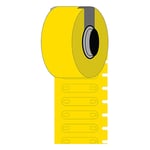 Brady BM-2-7599-YL-R etiquetas de polietileno amarillas Ø 3.50 apertura 23 mm x 5,20 mm | BRABM-2-7599-YL-R