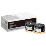 Epson S050711 (S050709) Pack 2 toners negros | EPSS050711