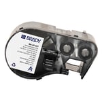 Brady M4-89-427 etiquetas de vinilo laminado negro sobre blanco/transparente 38,1 mm x 12,7 mm x 12,7 mm | BRAM4-89-427