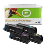 Q-Nomic 43324424, 23, 22, 21 negro + 3 colores | QN43324424BK/C/M/Y
