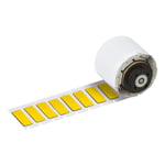 Brady M6-01-7593-YL etiquetas de poliéster amarillas 27 mm x 7,95 mm | BRAM6-01-7593-YL