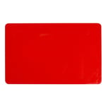 Zebra 104523-130  tarjetas pvc rojas (500 unidades) | ZEB104523-130