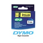 Dymo 61914 (S0721180) cinta plástica amarilla 19mm | 61914