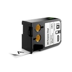 Dymo XTL 1868753 cinta vinilo negro sobre blanco 24mm | DYM1868753