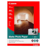 Canon MP-101 Papel Fotográfico Mate | A4 170 g 50 hojas | CANMP-101