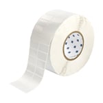 Brady THT-6-423-10 etiqueta poliéster blanco brillante 38,10 x 19,05 mm | BRATHT-6-423-10