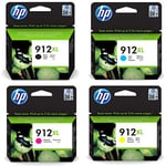 HP 912 XL Pack 4 colores | HPB912XL