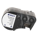 Brady M5-17-432-CL-BK etiquetas de poliéster negro sobre transparente 12,7 mm x 25,4 mm | BRAM5-17-432-CL-BK