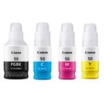 Canon GI-50 Pack 4 botellas de tinta | CANB-GI50