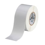 Brady THT-21-413 etiqueta de poliéster plata mate 76,20 mm x 91,44 m | BRATHT-21-413