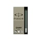 Recambios Pluma Parker | Negro | 5 unidades