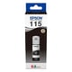 Epson 115 botella de tinta negra pigmentada | EPSC13T07C14A