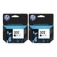 HP 302 Pack 2 cartuchos negros | HPB-302BK