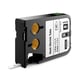 Dymo XTL 1868809 cinta termoretráctil negro sobre blanco 6mm | DYM1868809