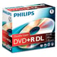 Philips DVD+R Doble Capa | 5 unidades