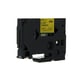 Q-Nomic TZe-FX631 cinta flexible 12mm texto negro sobre amarillo (8M) | QNTZe-FX631