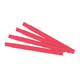 Zebra 10012712-1 adhesivas rojas 25x254mm | ZEB10012712-1