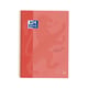 Cuaderno Espiral Oxford | Cuadricula 5mm | Tapa extradura | Rojo coral