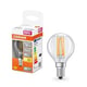 Osram bombilla LED E14 P45 filamento luz cálida 4W | 40W