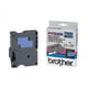 Brother TX-531 cinta negro sobre azul 12 mm | BROTX531