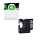 Q-Nomic 45013 (S0720530) cinta plástica negro sobre blanco 12mm | QN45013