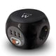 Regleta Ewent | 3 tomas + 3  USB | Con interruptor | 1,5M