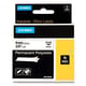Dymo 18482 (S0718240) poliéster permanente negro sobre blanco 9mm | S0718240