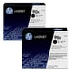 HP 90X (CE390XD) pack de 2 toners negros XL | HPB-CE390XD