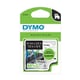 Dymo 16957 (S0718040) cinta nylon flexible negro sobre blanco 12mm | 16957