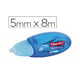 Cinta Micro Tape Twist correctora blanca | Tipp-Ex | 5mm x 8M
