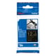 Brother TZe-R334 cinta dorada sobre negro 12 mm | BROTZE-R334
