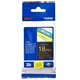 Brother TZe-344 cinta 18mm texto dorado sobre negro (8M) | BROTZE344