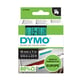 Dymo 45809 (S0720890) cinta plástica negra sobre verde 19 mm | 45809