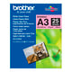 Brother BP60MA3 Papel Fotográfico Mate | A3 145 g 25 hojas